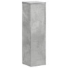 Stalci za biljke 2 kom siva boja betona 17 x 17 x 60 cm drveni n.p