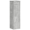 Stalci za biljke 2 kom siva boja betona 17 x 17 x 60 cm drveni n.p