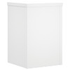 Stalci za biljke 2 kom bijeli 20x20x30 cm konstruirano drvo n.p