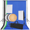 Oprema za Foto Studio: 5 Raznobojnih Pozadina i 2 Softboxa n.p