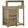 Stol za sadnju s policama 82,5 x 50 x 109,5 cm od borovine n.p