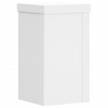 Stalci za biljke 2 kom bijeli 10x10x18 cm konstruirano drvo n.p