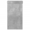 Stalci za biljke 2 kom siva boja betona 10 x 10 x 18 cm drveni n.p