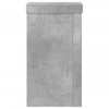 Stalci za biljke 2 kom siva boja betona 10 x 10 x 18 cm drveni n.p