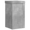 Stalci za biljke 2 kom siva boja betona 10 x 10 x 18 cm drveni n.p