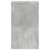 Stalci za biljke 2 kom siva boja betona 30x30x50 cm drveni n.p