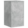 Stalci za biljke 2 kom siva boja betona 30x30x50 cm drveni n.p
