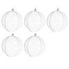 Prozirne kuglice 10 cm - set od 5 komada Ruhhy 22276