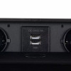 Utičnica skrivena u stolnoj USB - dupla Izoxis 21446