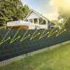Traka za ogradu 19cmx35m 450g/m2 zelena 23699