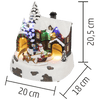 home Dekorativna LED rasvjeta, Diorama, snježna kuća - DRM 15