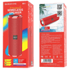 Borofone Zvučnik bežični, Bluetooth, 1200 mAh, 3 h, crvena - BR1 Beyond Red