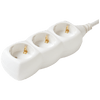 home Produžni kabl, 3 utičnice, 1.0mm?, 1.5 met, bijeli - NV 3/WH