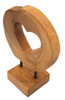 Make Sculputre Teak Cm 20x10x28