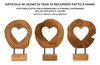 Make Sculputre Teak Cm 20x10x28