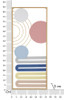 Zidni Panel Šareni -B- Cm 37,5x2x84
