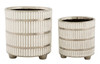 Set Držača Za Vaze 2 Kom Cm Ø 22,5x24-18x19