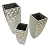 Držač Za Vaze Argy Set 3 Kom Cm Ø 38,1x90,8-30,5x75,6-24,8x62,2