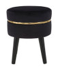 Stool Paris Black Cm Ø 35x40,5