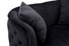 Sofa Bucarest Crni Cm 127x74x71