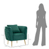 Fotelja Bucarest Green Cm 76x74x73