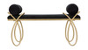 Klupa Crna Cm 112,5x49x53