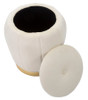 Taburet/Sprema Paris Crema/Zlato Cm Ø 43x43