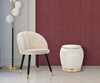Taburet/Sprema Paris Crema/Zlato Cm Ø 43x43