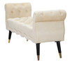 Klupica Paris Crema/Gold Cm 120x40x60