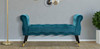 Klupica Paris Teal/Zlato Cm 120x40x60