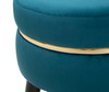 Taburet Paris Teal/Gold Cm Ø 35x40,5