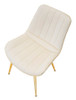 Stolac Paris Crema/Gold Set 2 Pz Cm 51x59x79
