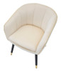 Fotelja Paris Crema/Gold Cm 62x58x78