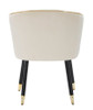 Fotelja Paris Crema/Gold Cm 62x58x78