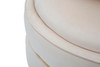 Fotelja Paris Space Crema/Gold Cm Ø 84x72