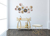Taburet Srce Crema Cm 50x37,5x51,5