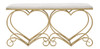 Klupica Srce Crema Cm 105x37,5x51,5