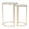 Stol Glam Simply Coppia Cm Ø 44,5x63-34,5x56,5
