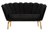 Sofa' Vienna Plus Black Cm 136x76x78