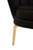 Sofa' Vienna Plus Black Cm 136x76x78