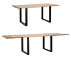 Rub Za Blagovaonski Stol -Razugljiv- Cm 180x90x77-Ukupna Duljina 280 (Mango Drvo)