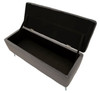 Klupica Sa Ostavom Srebrna Cm 112x42x50
