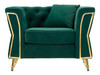 Fotelja Emy Green Sa Jastukom Cm 104x83x76