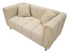Sofa Alma Krem Sa Jastukima Cm 155x81x71