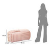 Klupica Softy Pink Cm 90x45x45