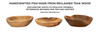 Pladnjak Tipic Teak Cm Ø 25x5