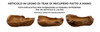 Pladnjak Narro Teak Cm 40x29x10