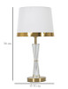 Stolna Lampa Cristal Cm Ø 30x56