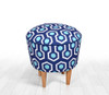 Pouffe Nebo v2 - plavo, bijelo