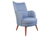 Wing Chair Victoria - Indigo plava